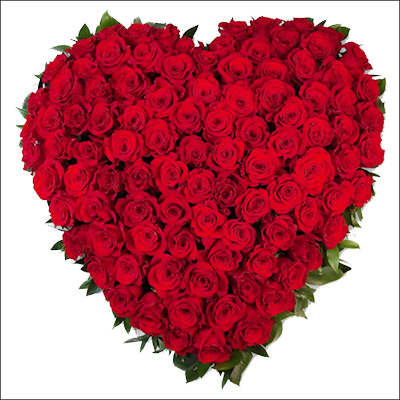"Big Heart for U (999 Red Roses) - Click here to View more details about this Product